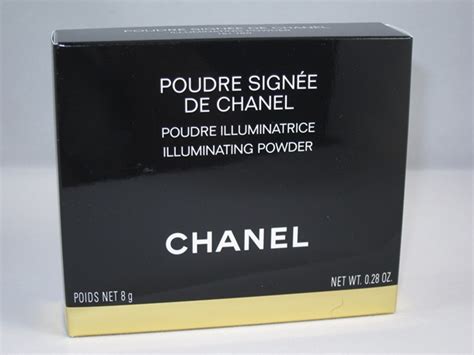 chanel poudre signee